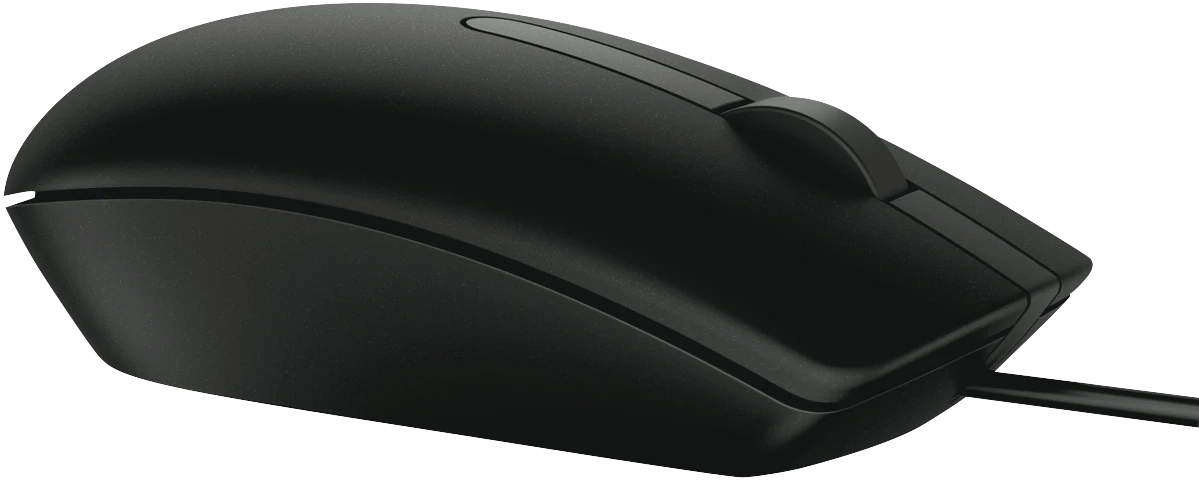 Dell Corded Optical Mouse MS116 - Black