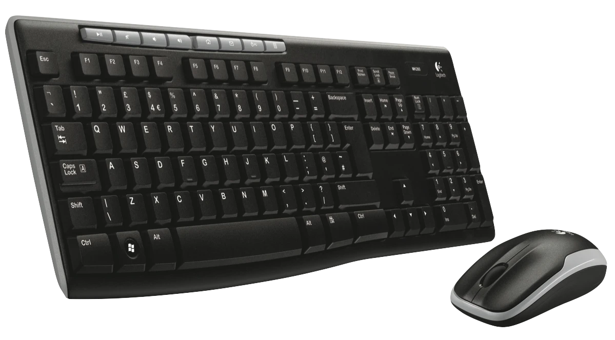 Logitech Wireless Mouse & Keyboard MK270R