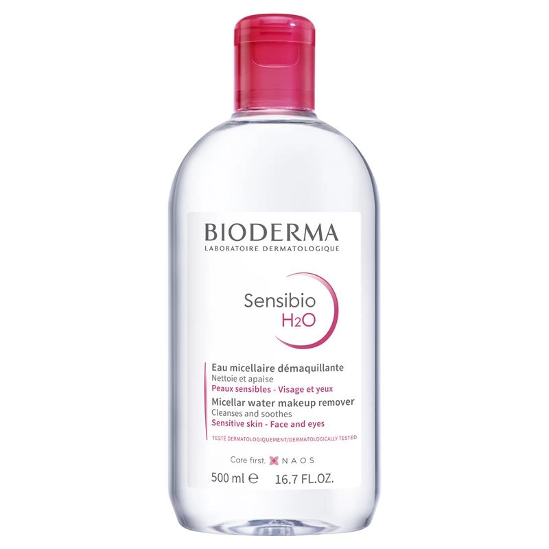 Bioderma Sensibio H2O Micellar Water Cleanser for Sensitive Skin 500ml