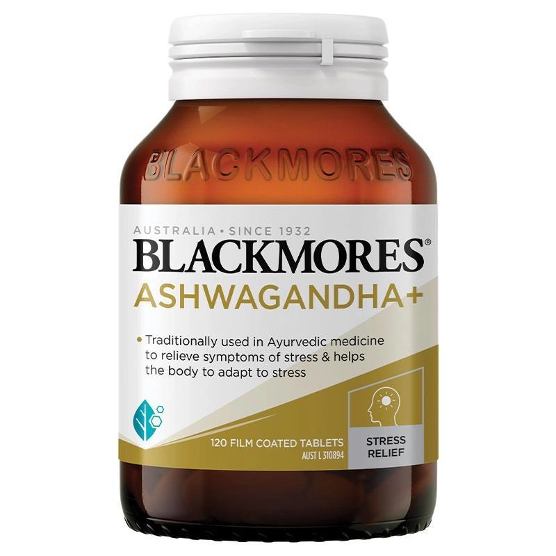 Blackmores Ashwagandha + 120 Tablets