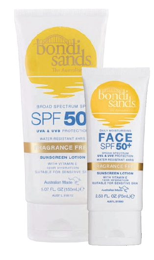 Bondi Sands SPF 50 Lotion 150ml or Daily Moisturising Face SPF 50 Lotion 75ml Fragrance Free