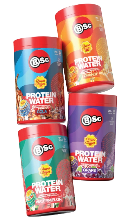 BSc Chupa Chups Protein Water 700g Assorted Flavours