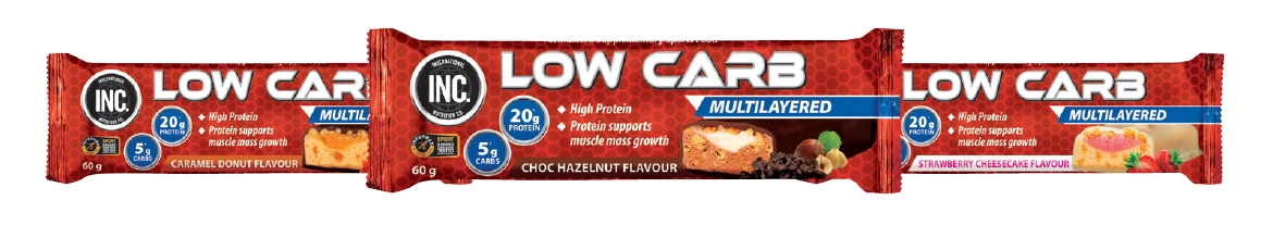 INC Low Carb 60g Range