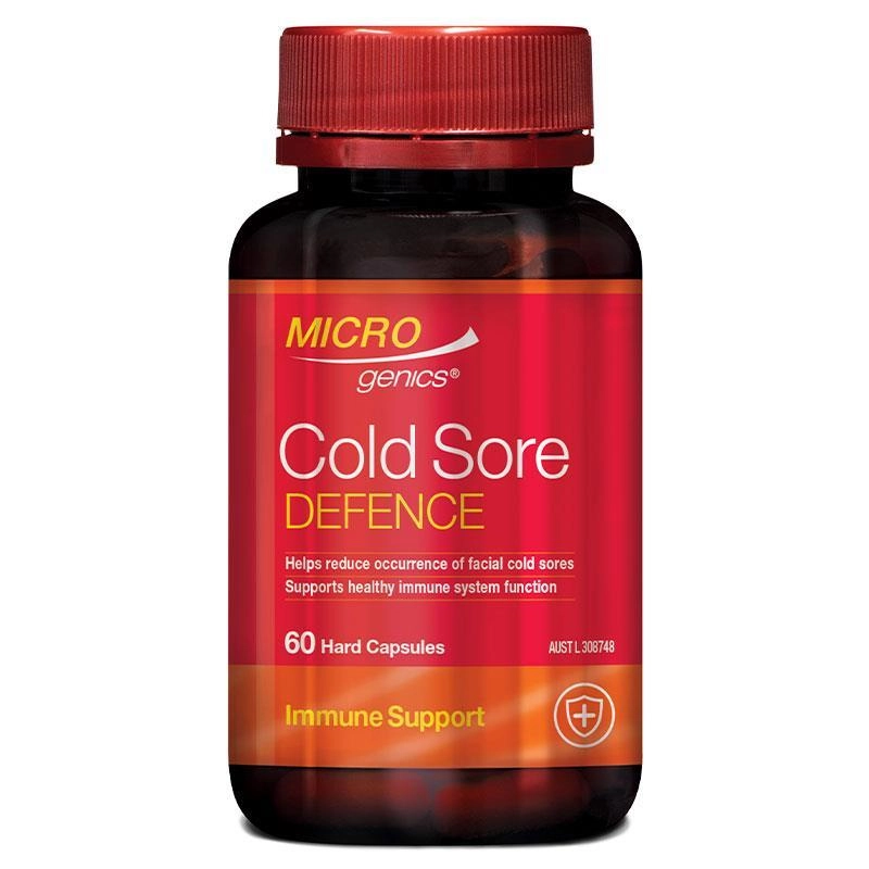 Microgenics Cold Sore Defence 60 Capsules