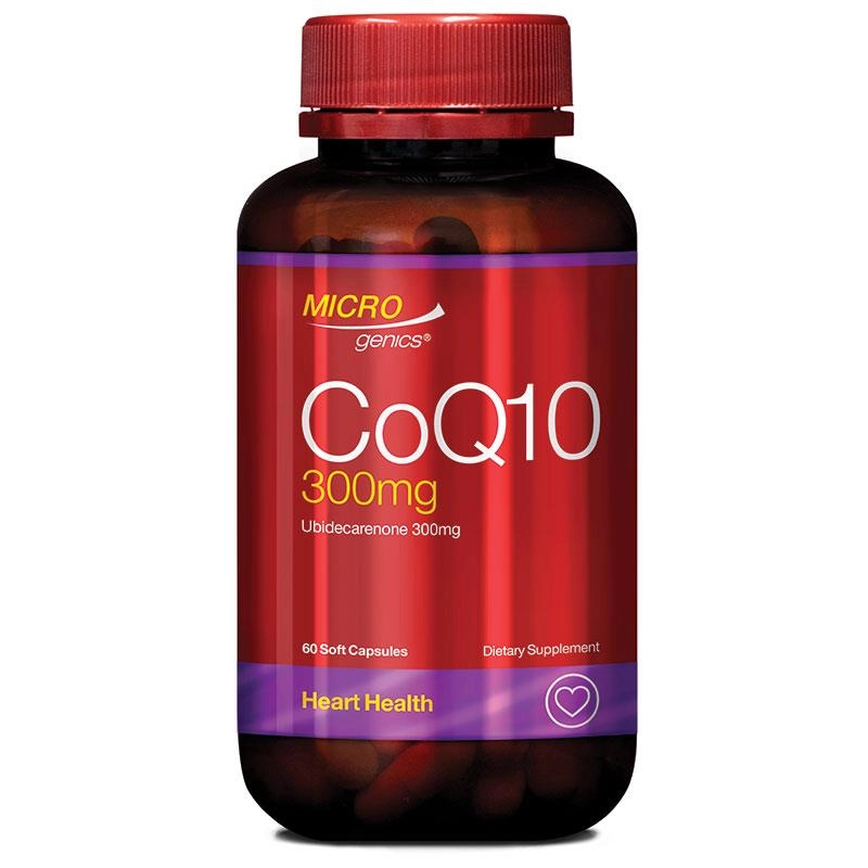 Microgenics CoQ10 300mg 60 Capsules