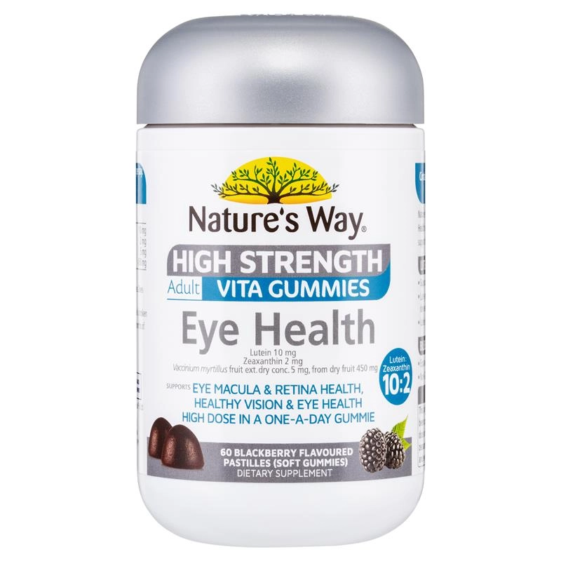 Nature’s Way Adult Vita Gummies High Strength Eye Health 60 Gummies