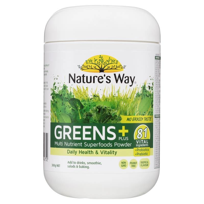 Nature’s Way Greens Plus 300g Powder