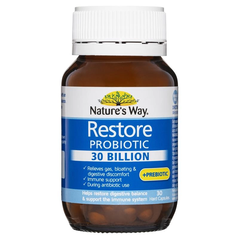 Nature’s Way Restore Probiotic 30 Billion 30 Capsules