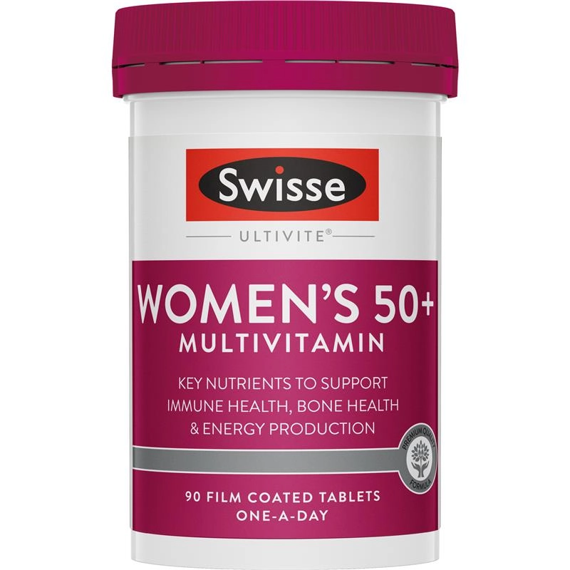 Swisse Ultivite Women’s 50+ Multivitamin 90 Tablets