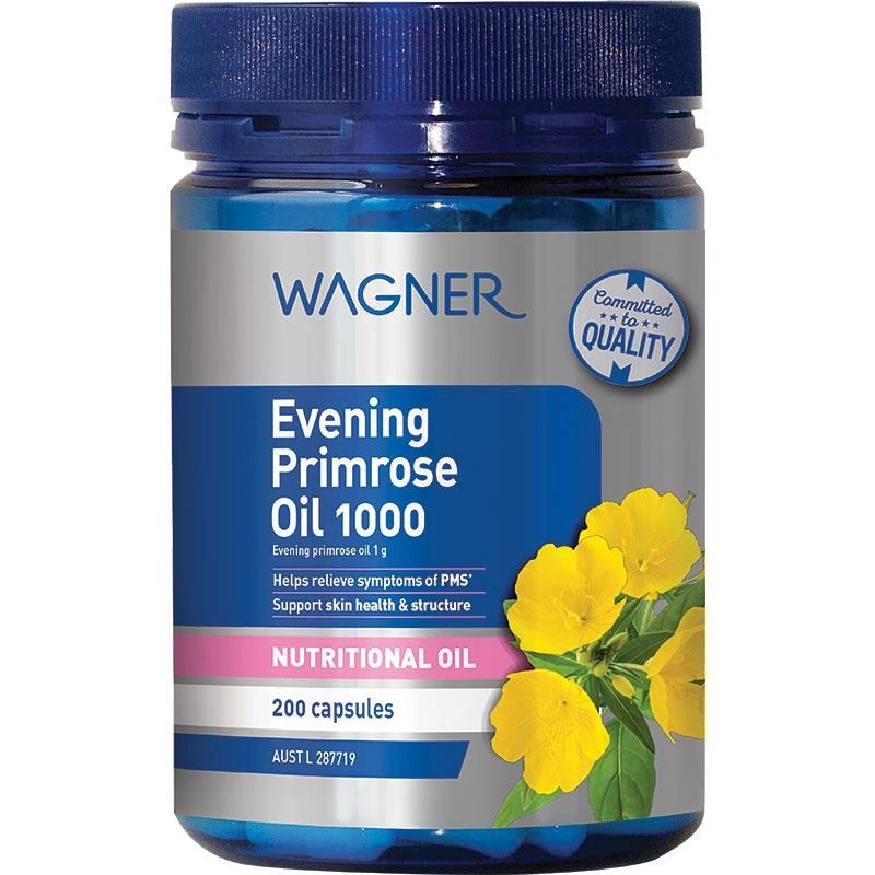 Wagner Evening Primrose Oil 1000 200 Capsules