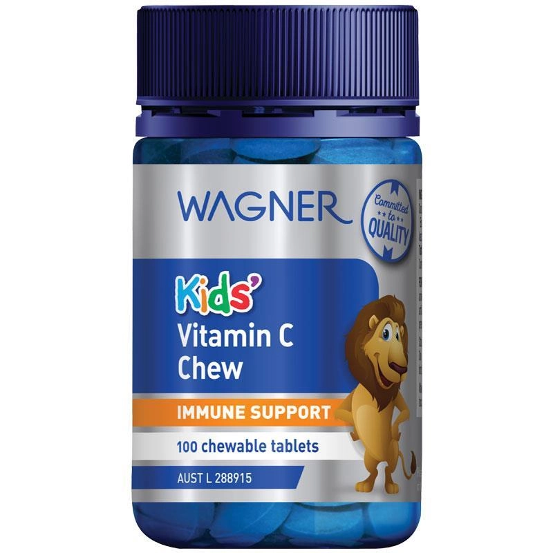 Wagner Kids Vitamin C Chew 100 Tablets