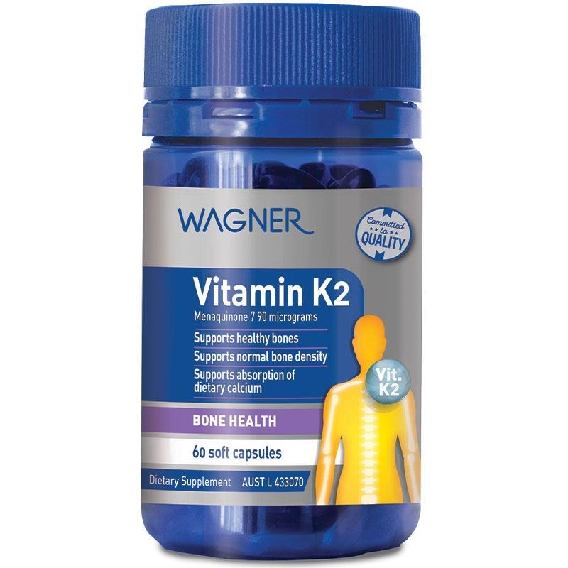 Wagner Vitamin K2 60 Softgel Capsules