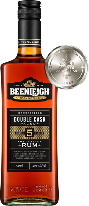 Beenleigh Handcrafted Double Cask 5 Year Old Rum 700mL