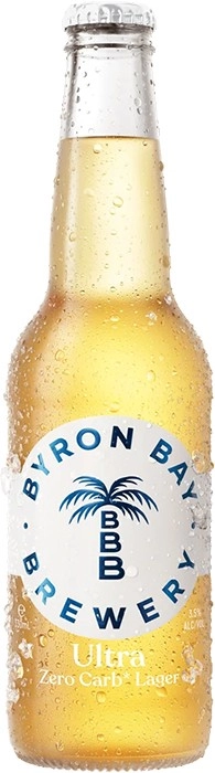 Byron Bay Brewery Ultra Zero Carb Bottles 330mL