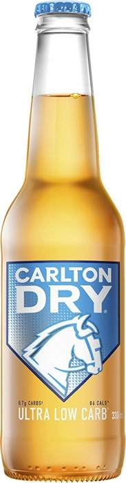 Carlton Dry Ultra Low Carb Bottles 330mL