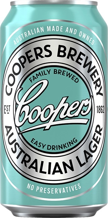 Coopers Australian Lager Cans 375mL