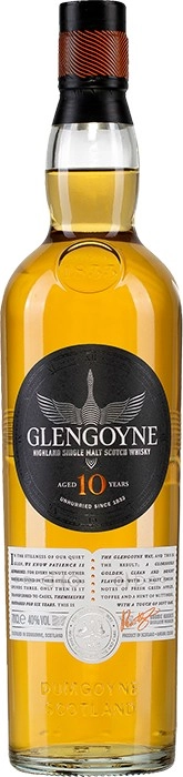 Glengoyne 10 Year Old Single Malt Scotch Whisky 700mL