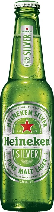 Heineken Silver Bottles 330mL