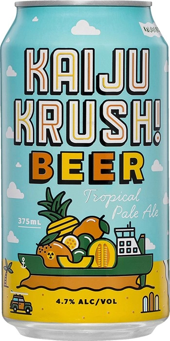 Kaiju Krush Tropical Pale Ale Cans 375mL