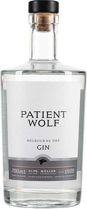 Patient Wolf Melbourne Dry Gin 700mL