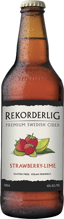 Rekorderlig Premium Strawberry & Lime Cider 500mL