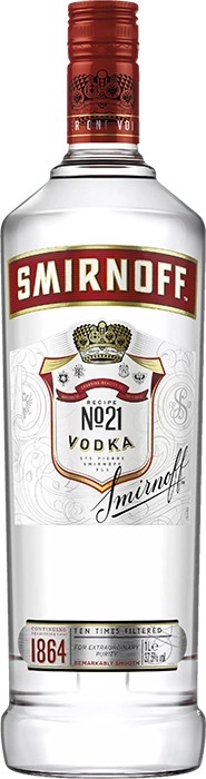 Smirnoff Red Label Vodka 1L