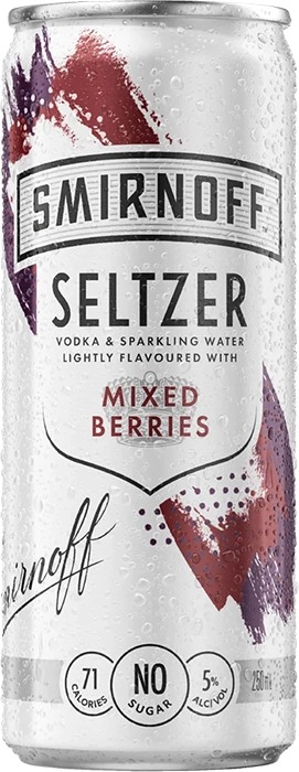 Smirnoff Seltzer Mix Pack 12x250mL