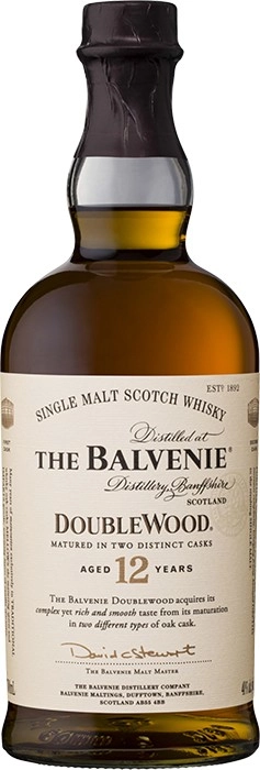 The Balvenie DoubleWood 12 Year Old Single Malt Scotch Whisky 700mL