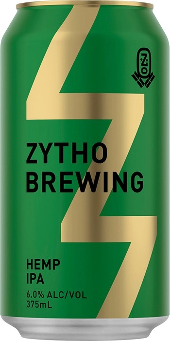 Zytho Brewing Hemp IPA Can 375mL