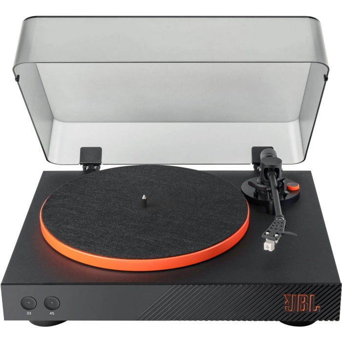 JBL Spinner BT Bluetooth Turntable (Black/Orange)