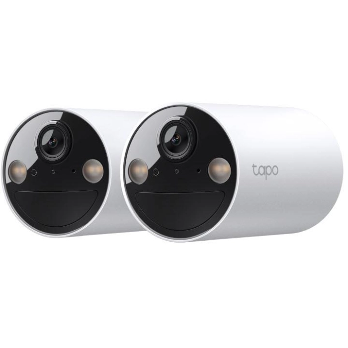 TP-Link Tapo 2K 3MP Smart Wire-Free Security System (2-pack)