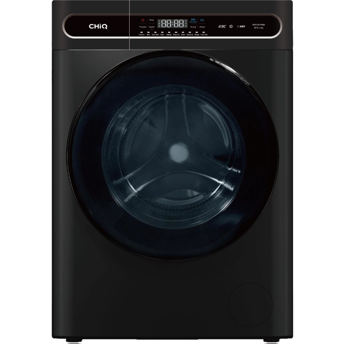 CHiQ WDFL85T48B5 8.5KG Front Load Washer & 5KG Dryer Combo (Black)