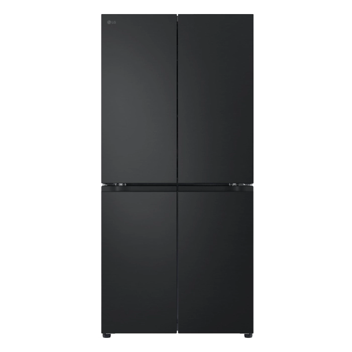 LG GF-B505MBL 530L Basic Slim French Door Fridge (Matte Black)