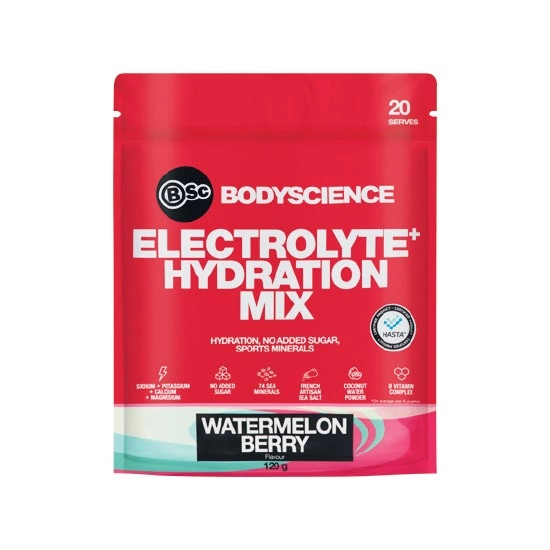 BSc Electrolyte+ Hydration Mix 120g~