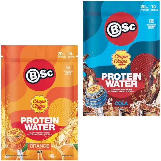 BSc x Chupa Chups Protein Water 350g~