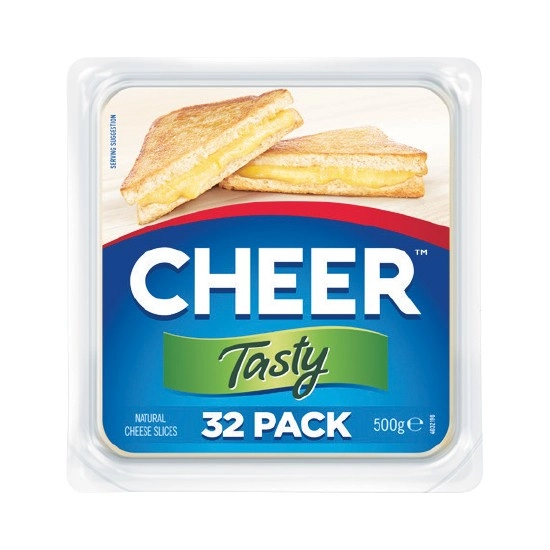 Cheer Cheese Slices 500g