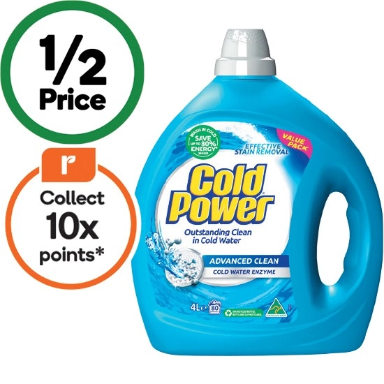 Cold Power Laundry Liquid 4 Litre