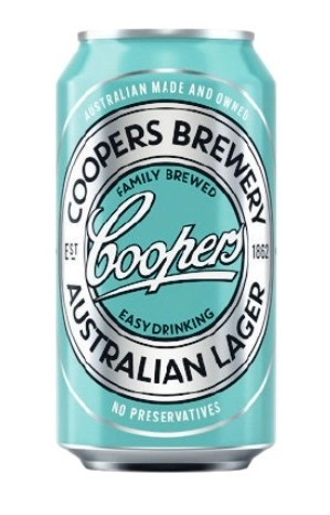 Coopers Australian Lager Cans 6x375ml