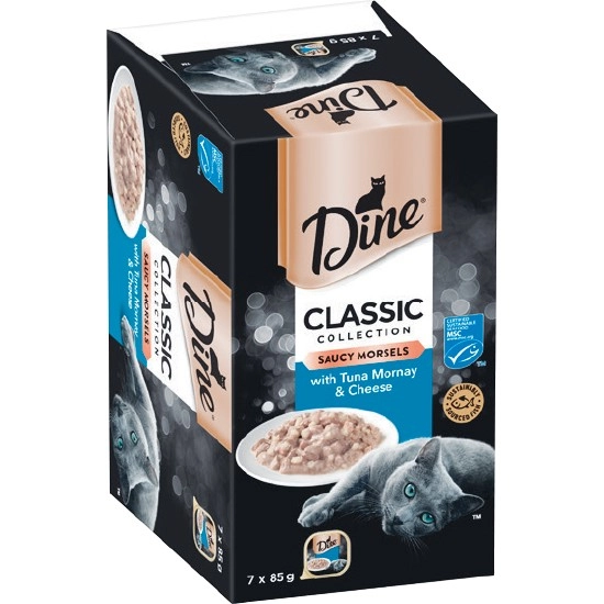 Dine Wet Cat Food Pk 7 x 85g