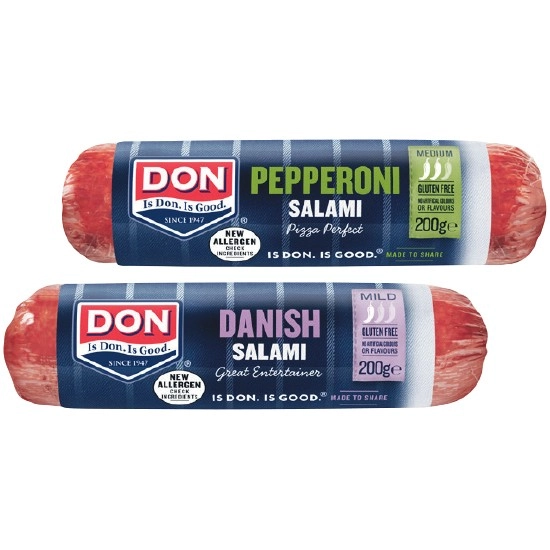 Don Salami Varieties 200g – From the Deli