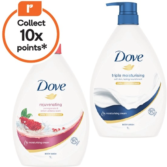 Dove Body Wash 1 Litre