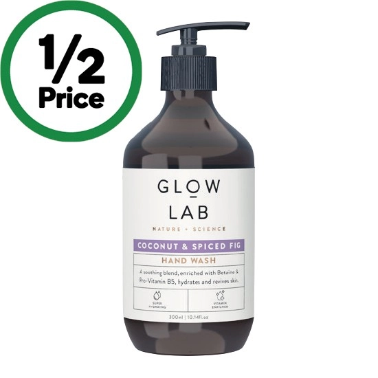 Glow Lab Hand Wash Pump 300ml