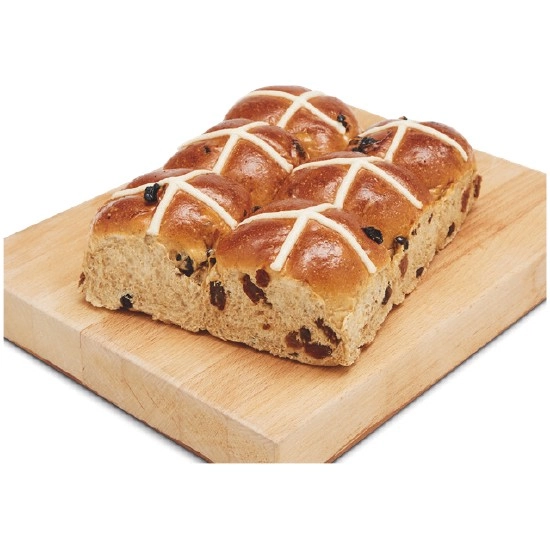 Hot Cross Bun Varieties Pk 6-9# – Excludes Brioche Hot Cross Bun Varieties