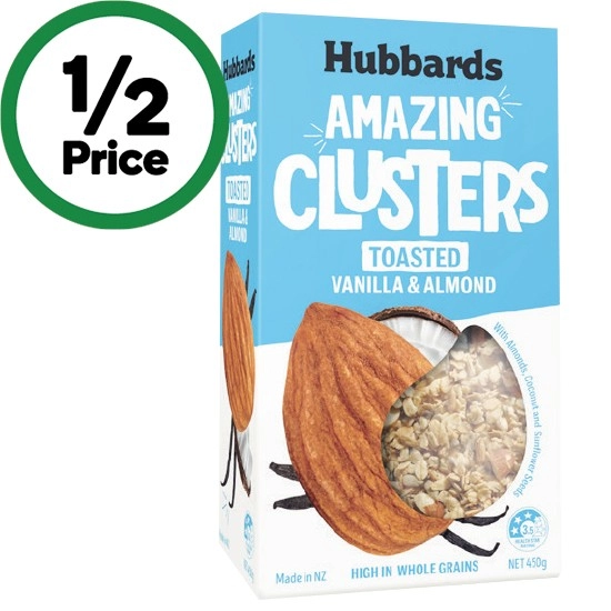 Hubbards Muesli, Clusters or Granola 450g