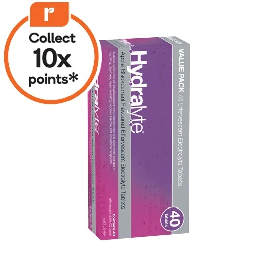 Hydralyte Effervescent Tablets Pk 40~