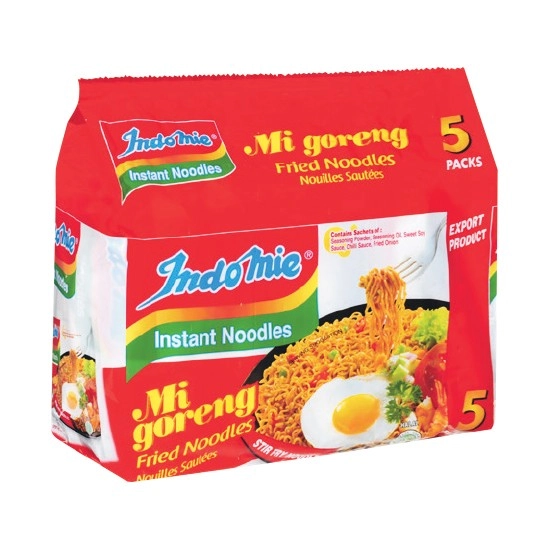 Indomie Mi Goreng Noodles 400-425g Pk 5