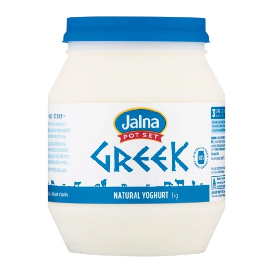 Jalna Pot Set Greek Yoghurt 1 kg – From the Fridge