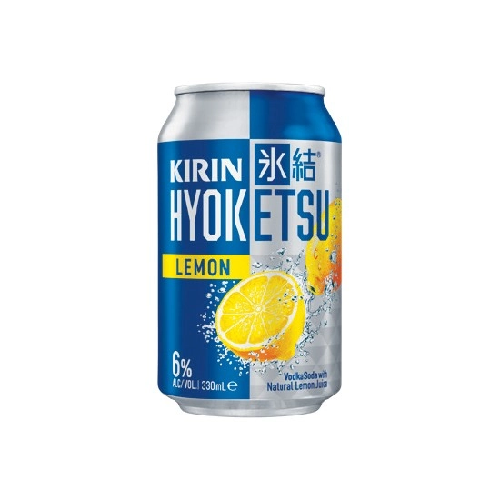 Kirin Hyoketsu Lemon Cans 4x330ml