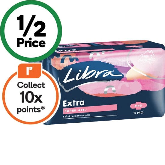 Libra Extra Pads Pk 10-14