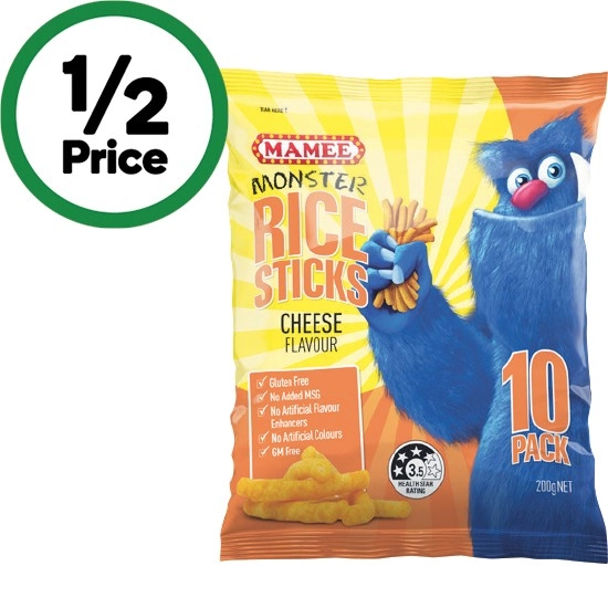 Mamee Monster Rice Stick Pk 10 200g – From the Health Food Aisle